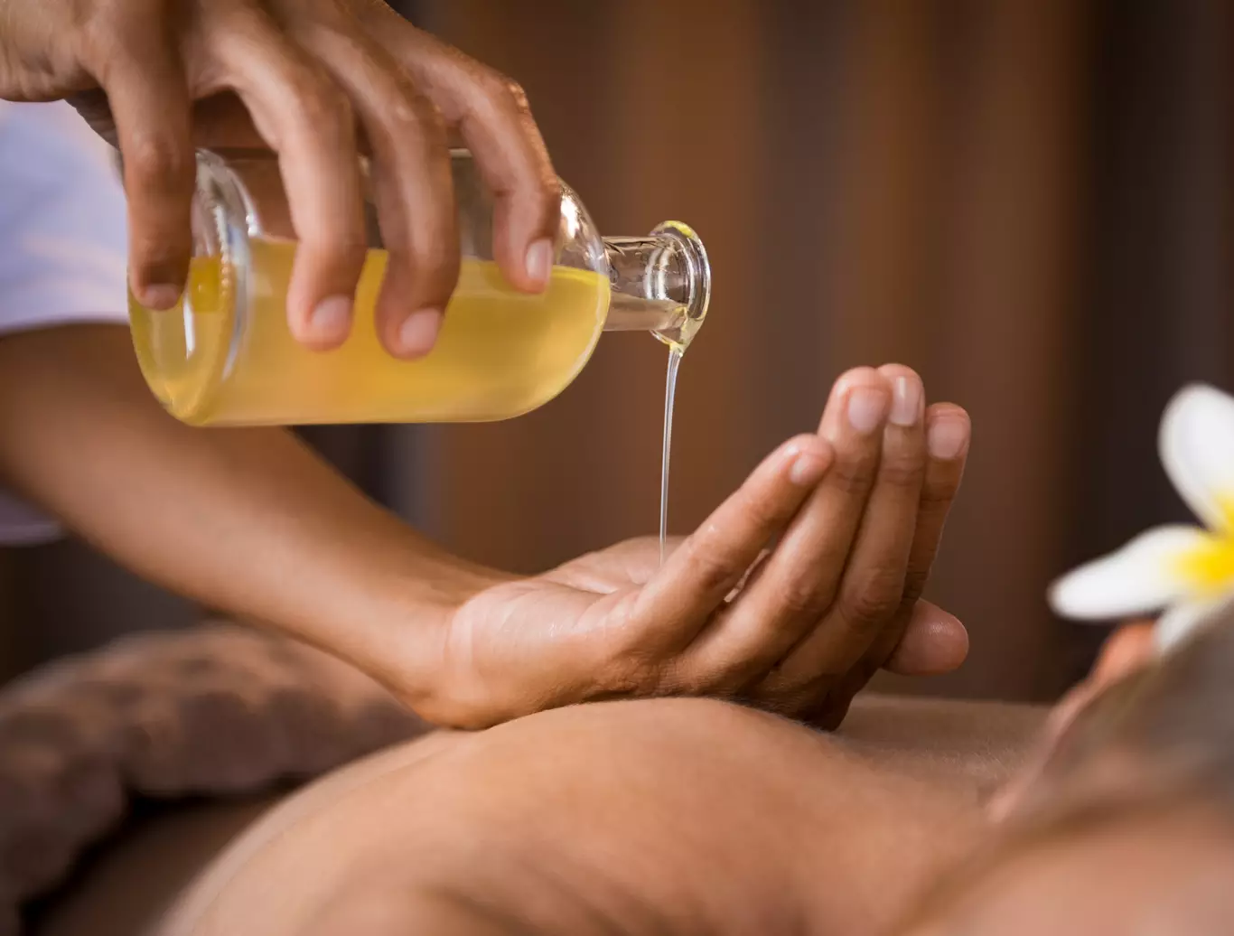 Massage à l'huile Massage à l'huile
